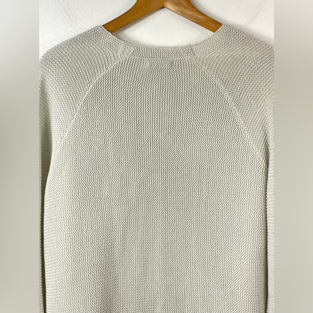 Reserved Basic Textured Long Open Front Knit Card… - image 2